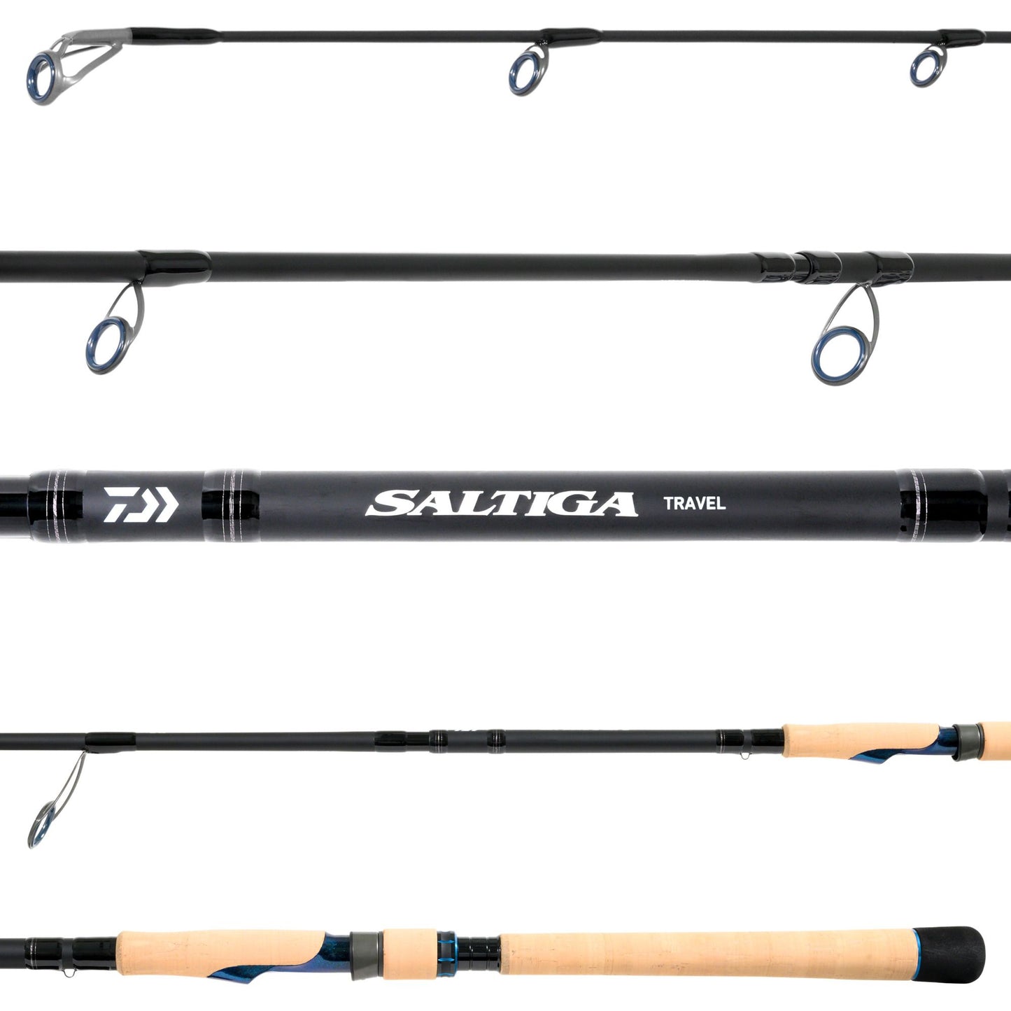 Daiwa Saltiga Inshore Travel Spinning Rod - Dogfish Tackle & Marine