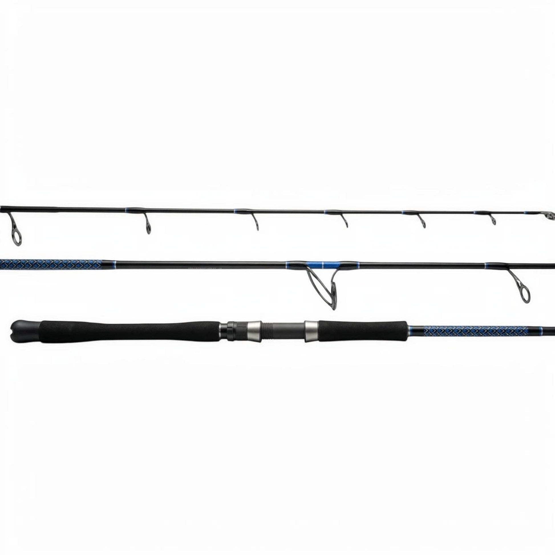 coastal tuff fishing pole Tip Rods salt tough components IDEAL Tuff-Rod 24-ft Fiberglass Fish