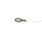 Dogfish Tackle & Marine pre-made ballyhoo fishing rig with stainless steel hook and monofilament line.