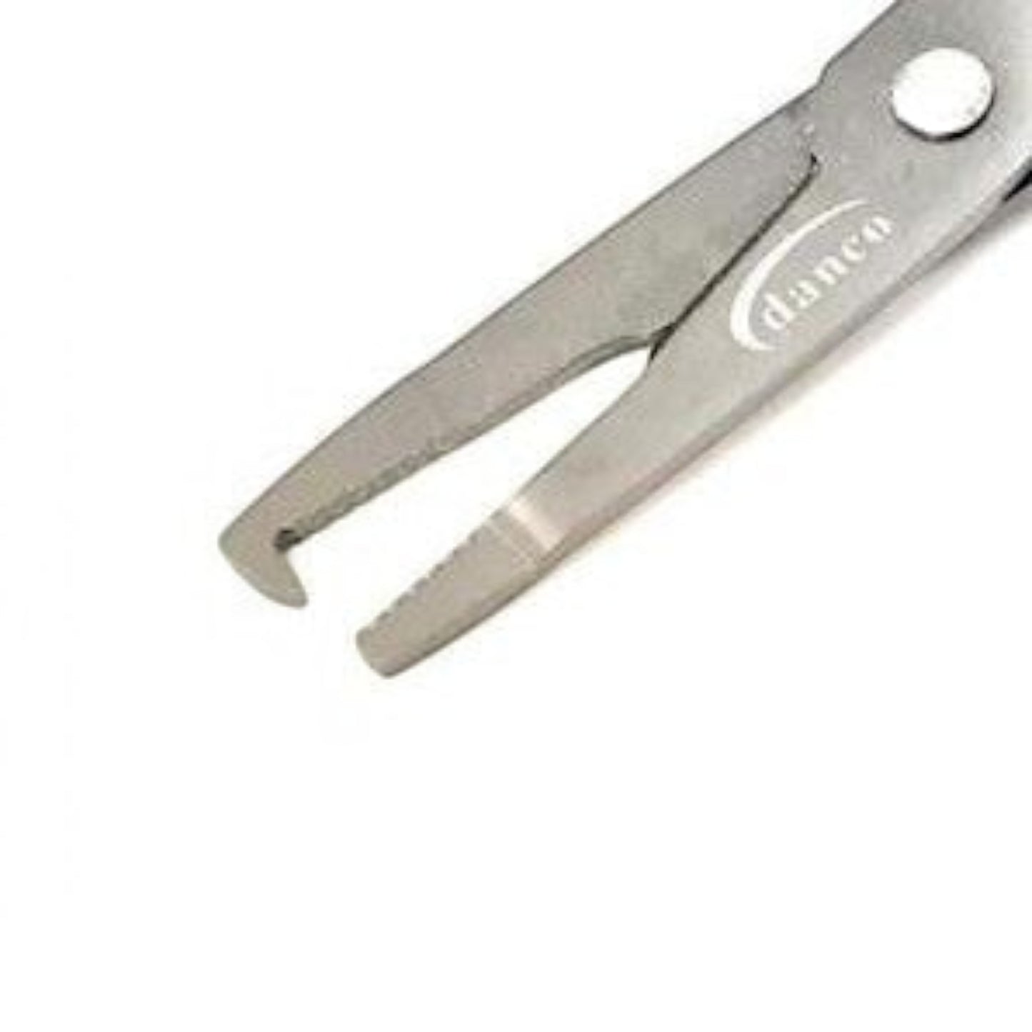 Dogfish Tackle & Marine Danco 4.5-inch titanium-coated stainless steel braided line scissors with split ring opener