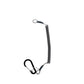 Dogfish Tackle & Marine coiled safety lanyard with black carabiner for fishing pliers