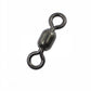 Dogfish Tackle & Marine crane swivel for fishing line twist prevention, dark metal finish.