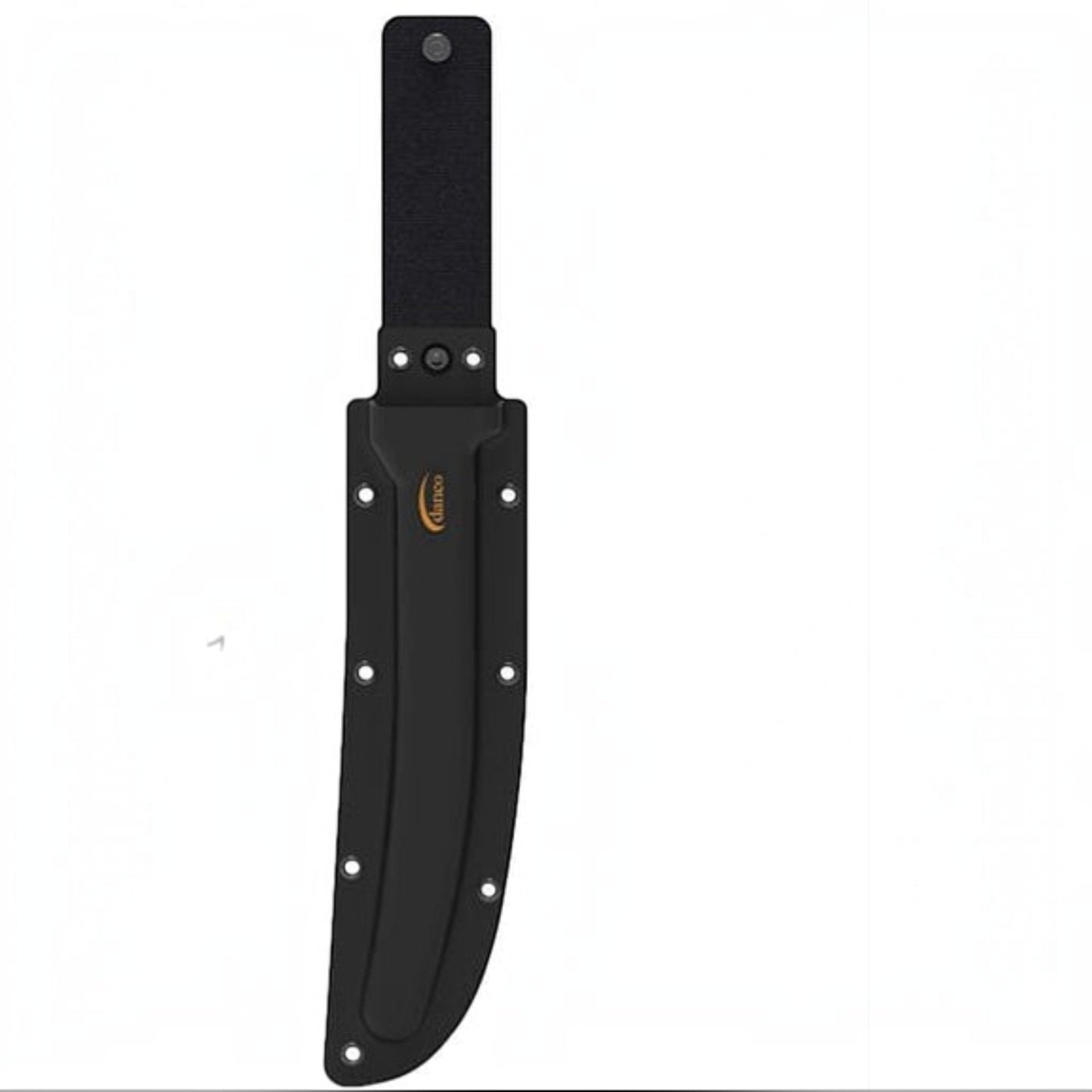 Dogfish Tackle & Marine Danco Lunar-I 7-inch micro flex fillet knife in a black custom tension sheath