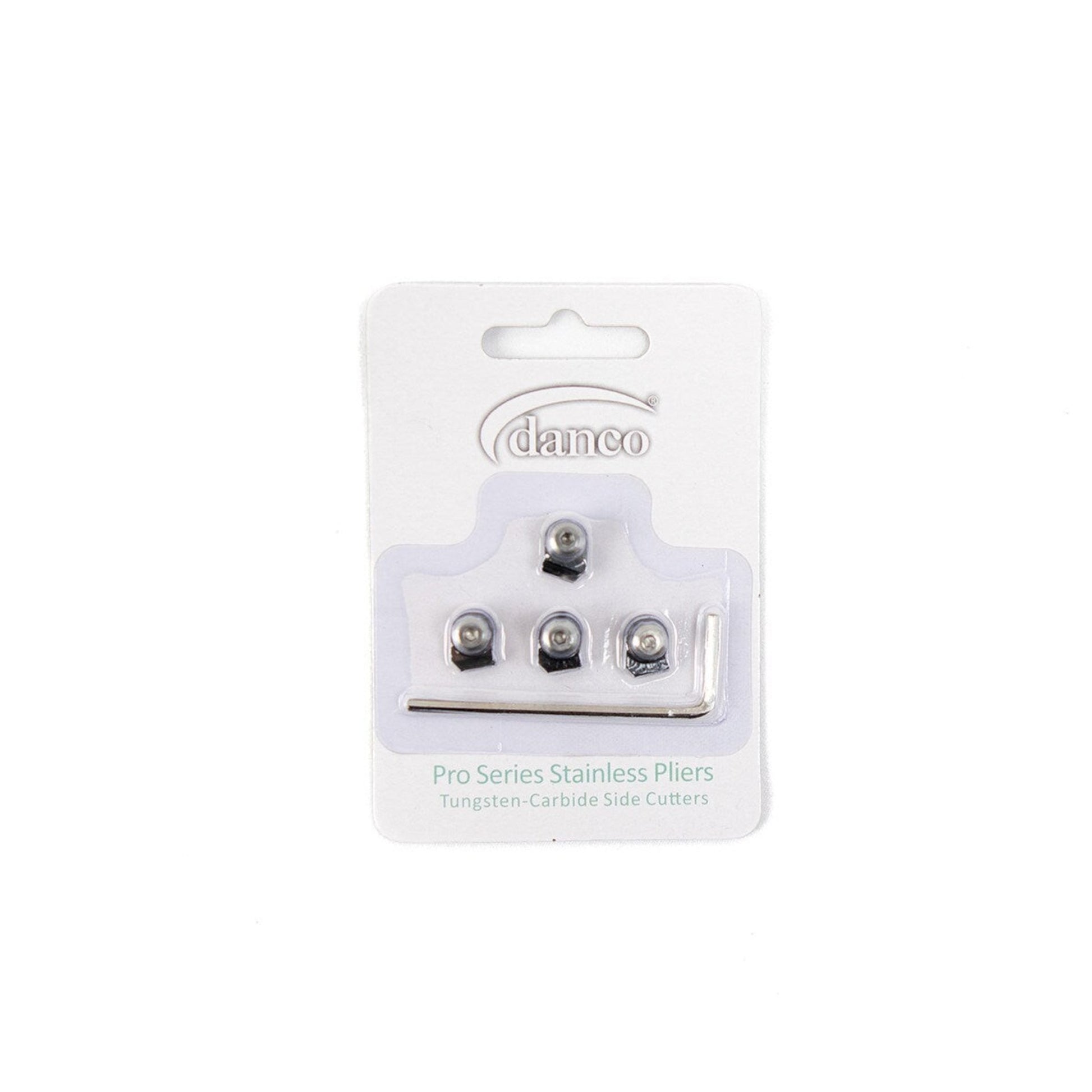 Dogfish Tackle & Marine Danco Pro Series replacement tungsten-carbide side cutter kit with hex key on blister card