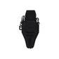 Dogfish Tackle & Marine Danco large black rubber plier sheath with swiveling belt clip and coiled lanyard
