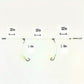 Dogfish Tackle & Marine deep drop fishing rig with two hooks, glow-in-the-dark chafe protectors, and heavy duty black nickel circle hooks.
