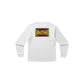 Dogfish Long Sleeve Microfiber T-shirt with Dont Tread On Me Florida flag graphic. White.