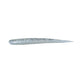 Dogfish Tackle & Marine MirrOlure Lil John XXL soft plastic fishing lure in a translucent silver glitter finish