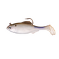 Dogfish Tackle & Marine 6th Sense Panorama Rigged Swimbait with realistic silver scales and paddle tail design
