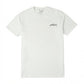 Dogfish Tackle & Marine light blue 60% cotton 40% polyester t-shirt with a small graphic logo on the chest.