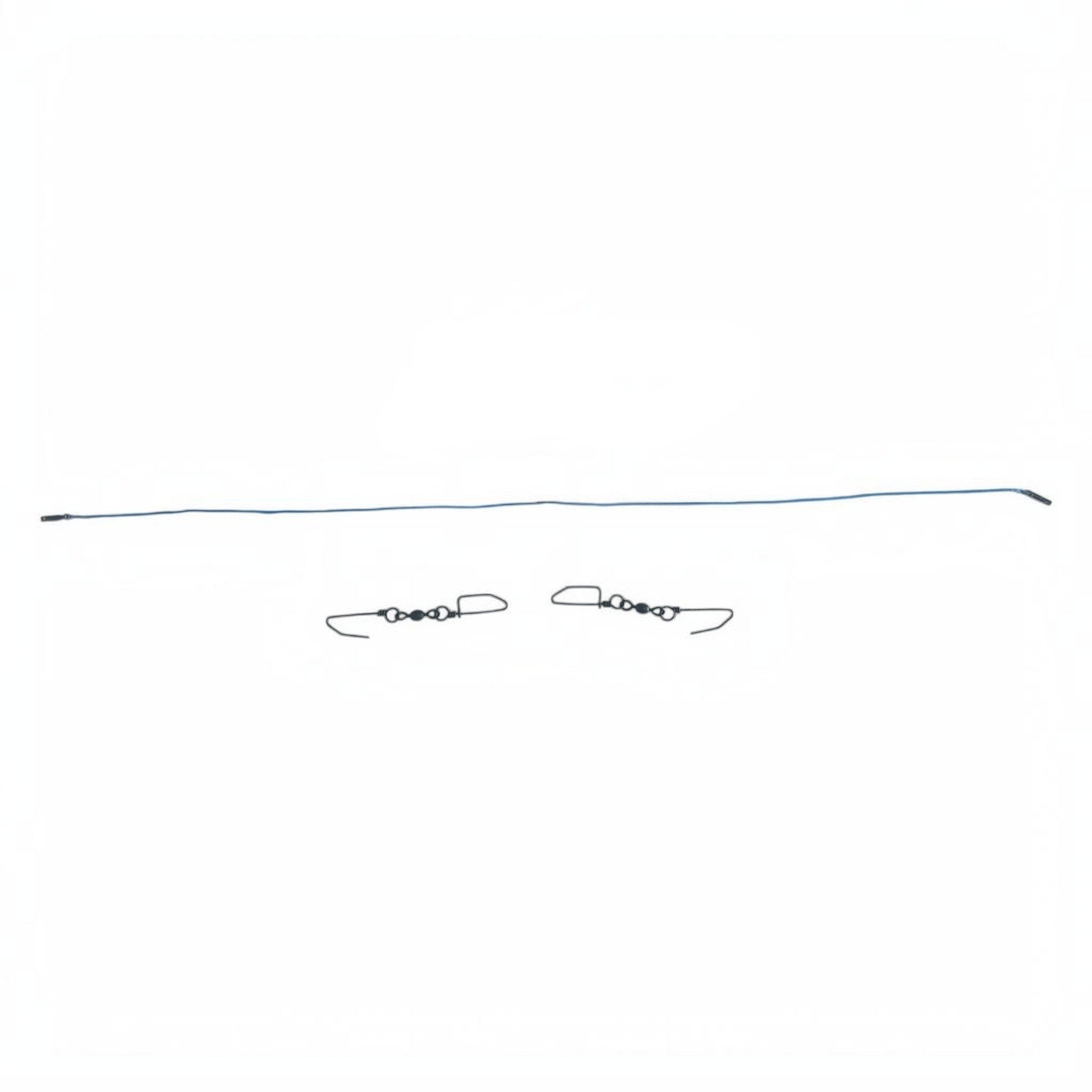 Dogfish Tackle & Marine blue hollow core wind on planer bridle with swivels