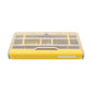 Dogfish Tackle & Marine Plano Edge 3500 utility box with a clear polycarbonate lid and yellow waterproof latch