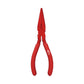 Dogfish Tackle & Marine Danco 6 inch red carbon steel needle nose fishing pliers with slip-resistant PVC handles