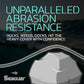 Dogfish Tackle & Marine promotional graphic for Seaguar Inshore Fluorocarbon Leader showing abrasion resistance