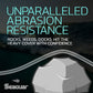 Dogfish Tackle & Marine Seaguar Gold Label fluorocarbon fishing line graphic showing abrasion resistance against rocks