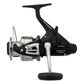 Dogfish Tackle & Marine Shimano Baitrunner OC 4000 saltwater spinning reel with black and silver XT-7 graphite body and aluminum handle.