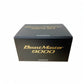Dogfish Tackle & Marine Shimano Beastmaster 9000B electric fishing reel box. Black with gold lettering.