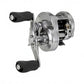 Dogfish Tackle & Marine Shimano Calcutta Conquest DC 200 silver metal baitcasting reel with black ergonomic handles.