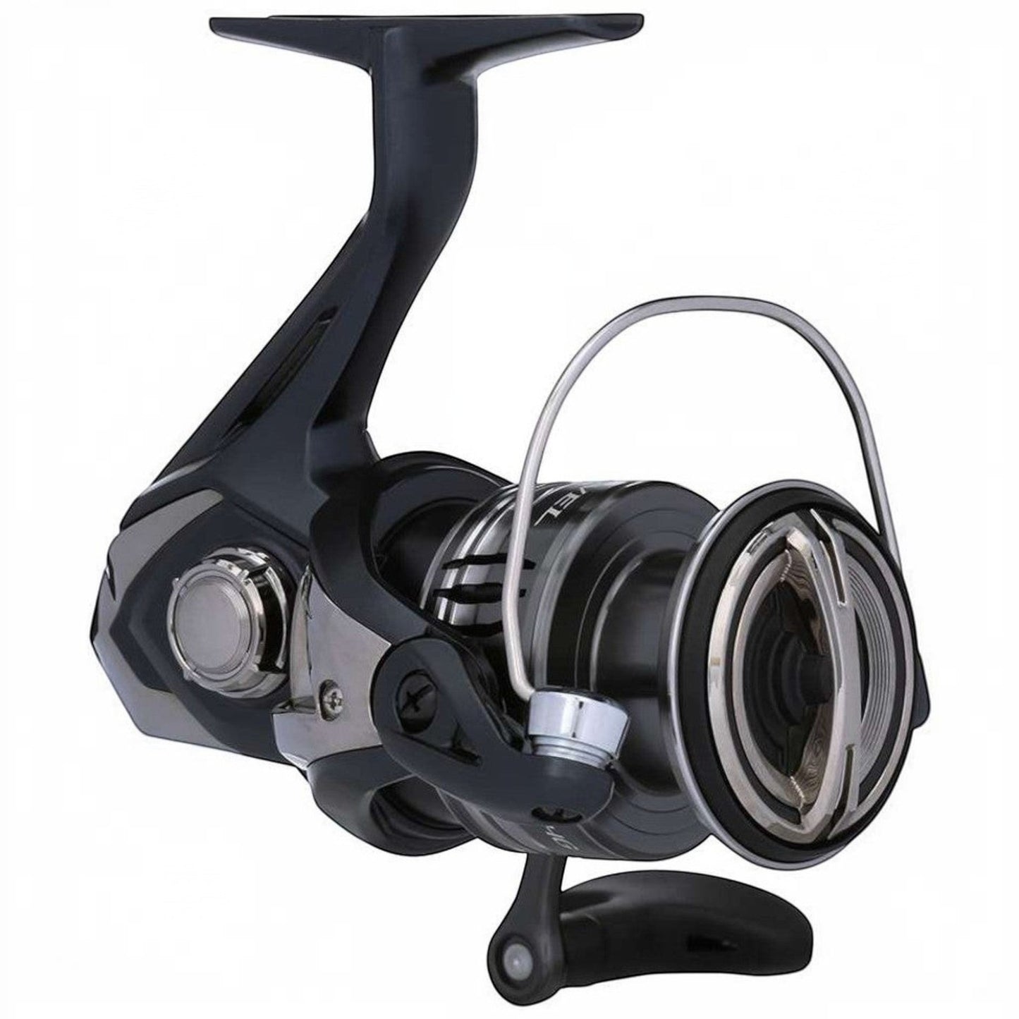 Dogfish Tackle & Marine Shimano Miravel spinning reel in black and silver with a lightweight CI4+ body and MGL rotor.