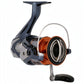 Dogfish Tackle & Marine Shimano Nasci FD spinning reel in dark grey and orange with silver accents. Features a durable HAGANE gear.