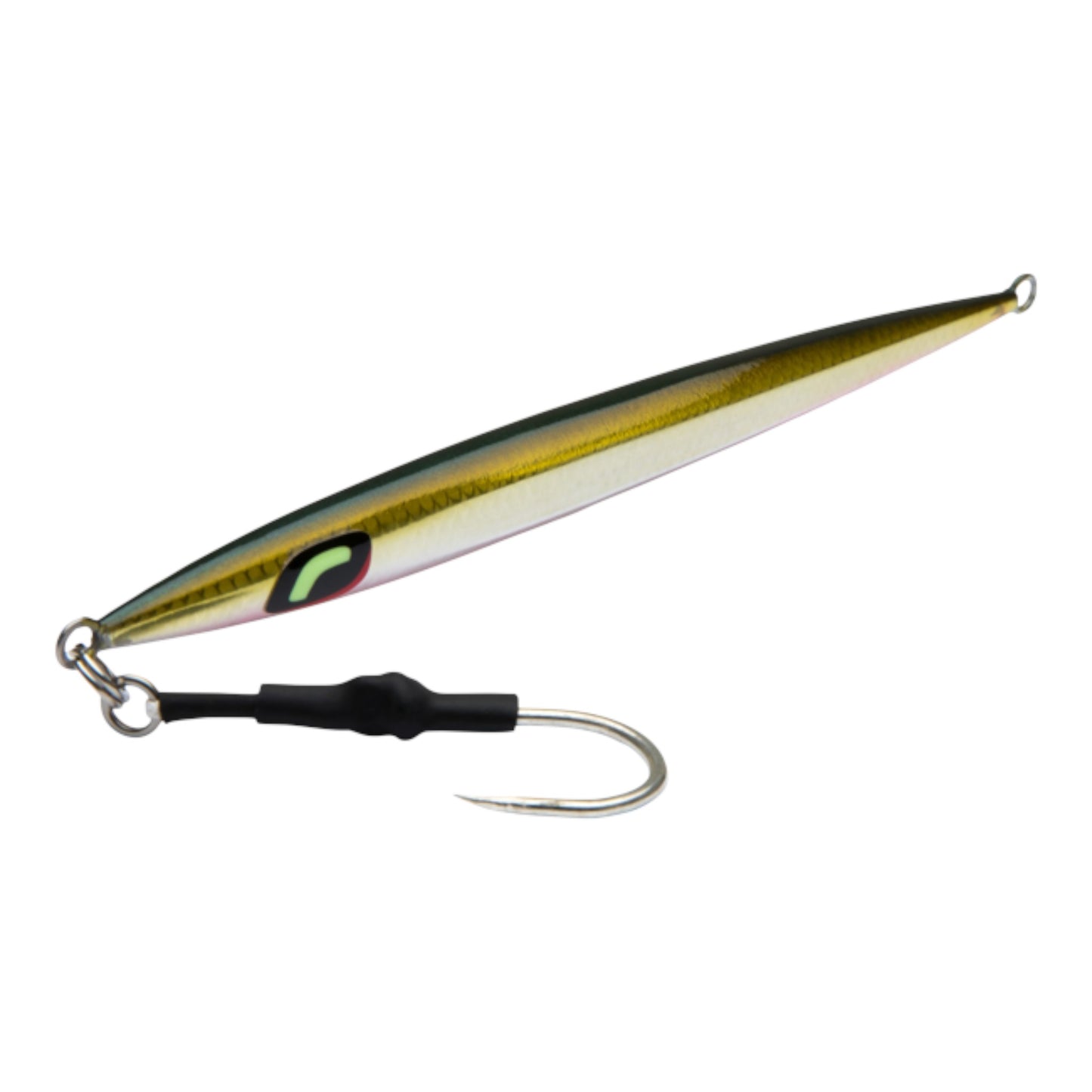 Dogfish Tackle & Marine Shimano Butterfly Shimmerfall slender metal fishing jig with hook for deep water angling