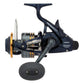 Dogfish Tackle & Marine Shimano Thunnus CI4 8000 spinning reel, dark blue with gold accents, 7 bearings, lightweight CI4 carbon construction.