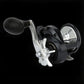 Dogfish Tackle & Marine Shimano Torium HG/PG conventional fishing reel, black with silver accents, star drag, 6.2:1 gear ratio.