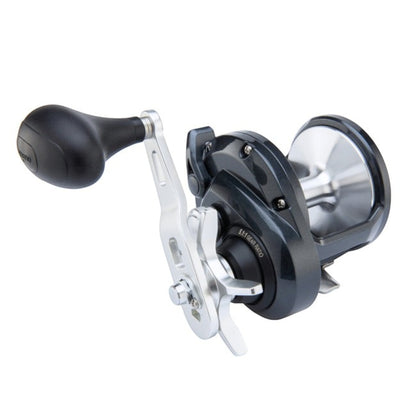 Dogfish Tackle & Marine Shimano Torium HG/PG conventional fishing reel, dark grey with silver accents, star drag, 5.1:1 gear ratio.