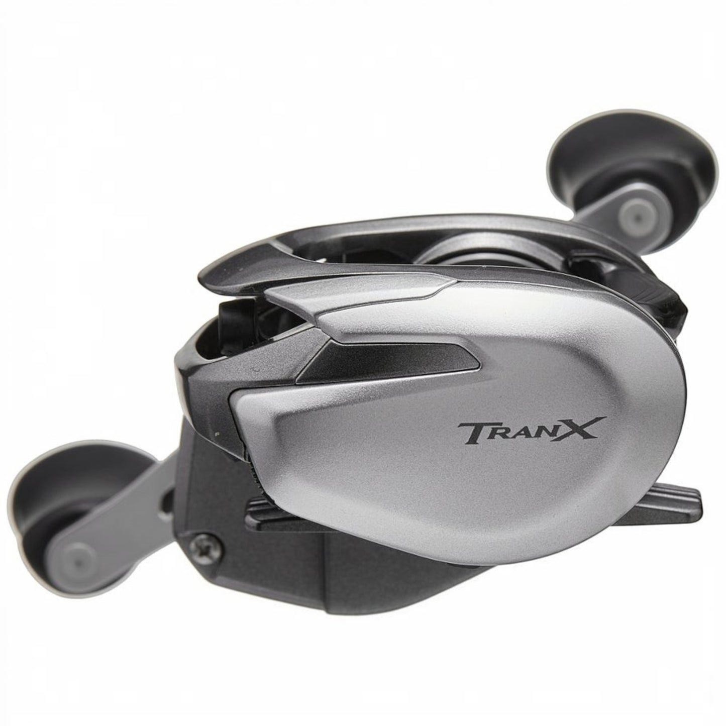 Dogfish Tackle & Marine Shimano Tranx 150 baitcasting reel, silver and black, low-profile design with Hagane Body and CoreProtect.