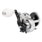 Dogfish Tackle & Marine Shimano Trinidad A Star Drag Conventional Reel, silver with black accents and white handle.