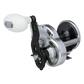 Dogfish Tackle & Marine Shimano Trinidad A star drag conventional fishing reel, silver with black accents and a white handle.