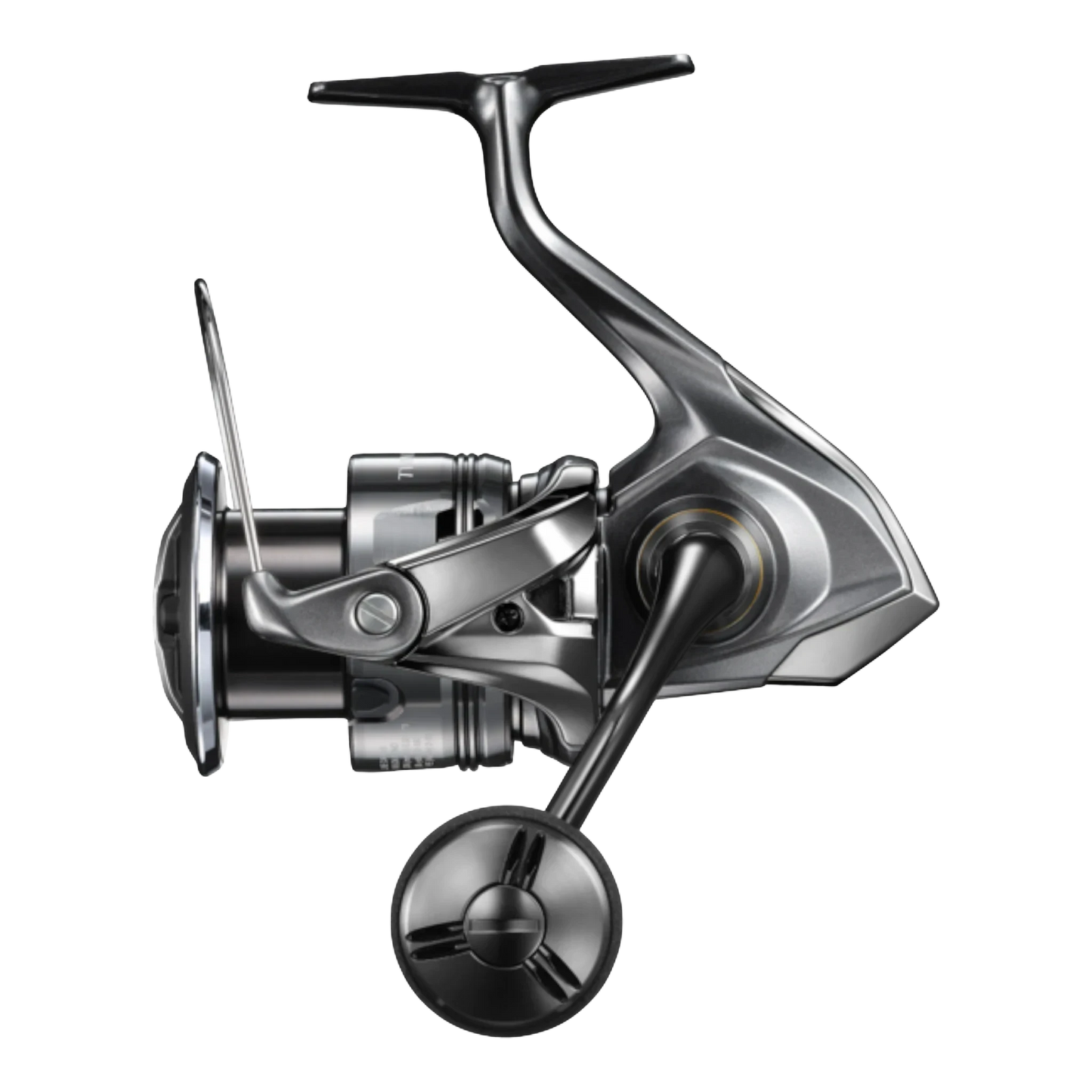 Dogfish Tackle & Marine Shimano Twin Power FE spinning reel, silver CI4+ and aluminum construction with Infinity Drive and DuraCross drag.