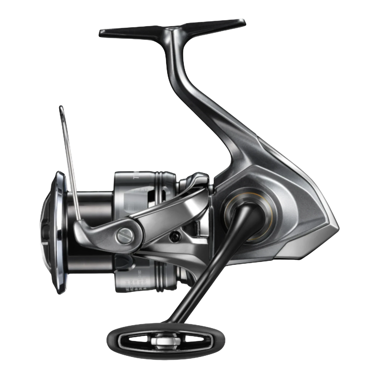 Dogfish Tackle & Marine Shimano Twin Power FE spinning reel, silver and black, CI4+ and aluminum construction, Infinity Drive and DuraCross drag.