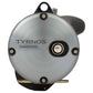 Dogfish Tackle & Marine Shimano Tyrnos 2-Speed conventional fishing reel, silver with black accents. Features 2-speed gearing.