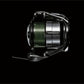 Dogfish Tackle & Marine Shimano Vanquish C spinning reel with green line, silver and black body, and MGL rotor.