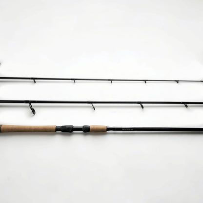 Dogfish Tackle & Marine Stik Elite Series graphite spinning rod with cork grip and Fuji guides.