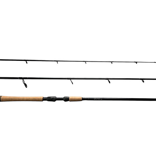 Dogfish Tackle & Marine Stik Elite Series graphite spinning rod with cork grip and Fuji guides.