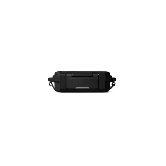 Dogfish Tackle & Marine YETI LoadOut GoBox 1 waterproof black gear case with a secure lockdown latch
