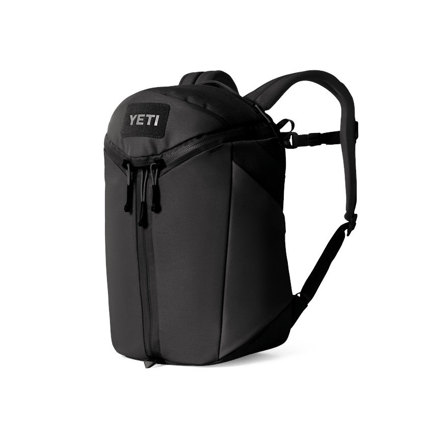 Dogfish Tackle & Marine Yeti Ranchero 12L black everyday carry backpack with RipZip opening and durable nylon shell