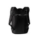 Dogfish Tackle & Marine black Yeti Ranchero 12L backpack showing the back panel, shoulder straps, and sternum strap.