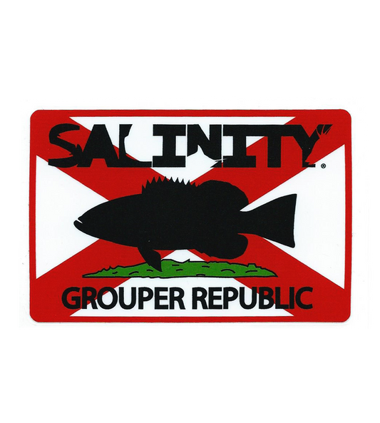 Salinity Grouper Republic Sticker