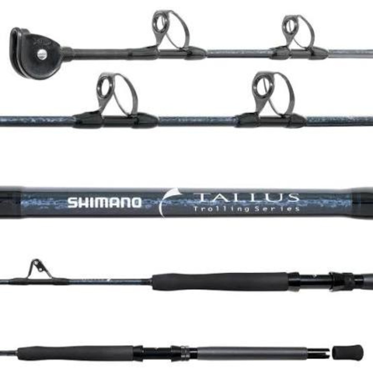 Shimano Tallus Slick Butt Roller Stripper Tip Conventional Rods - Dogfish Tackle & Marine
