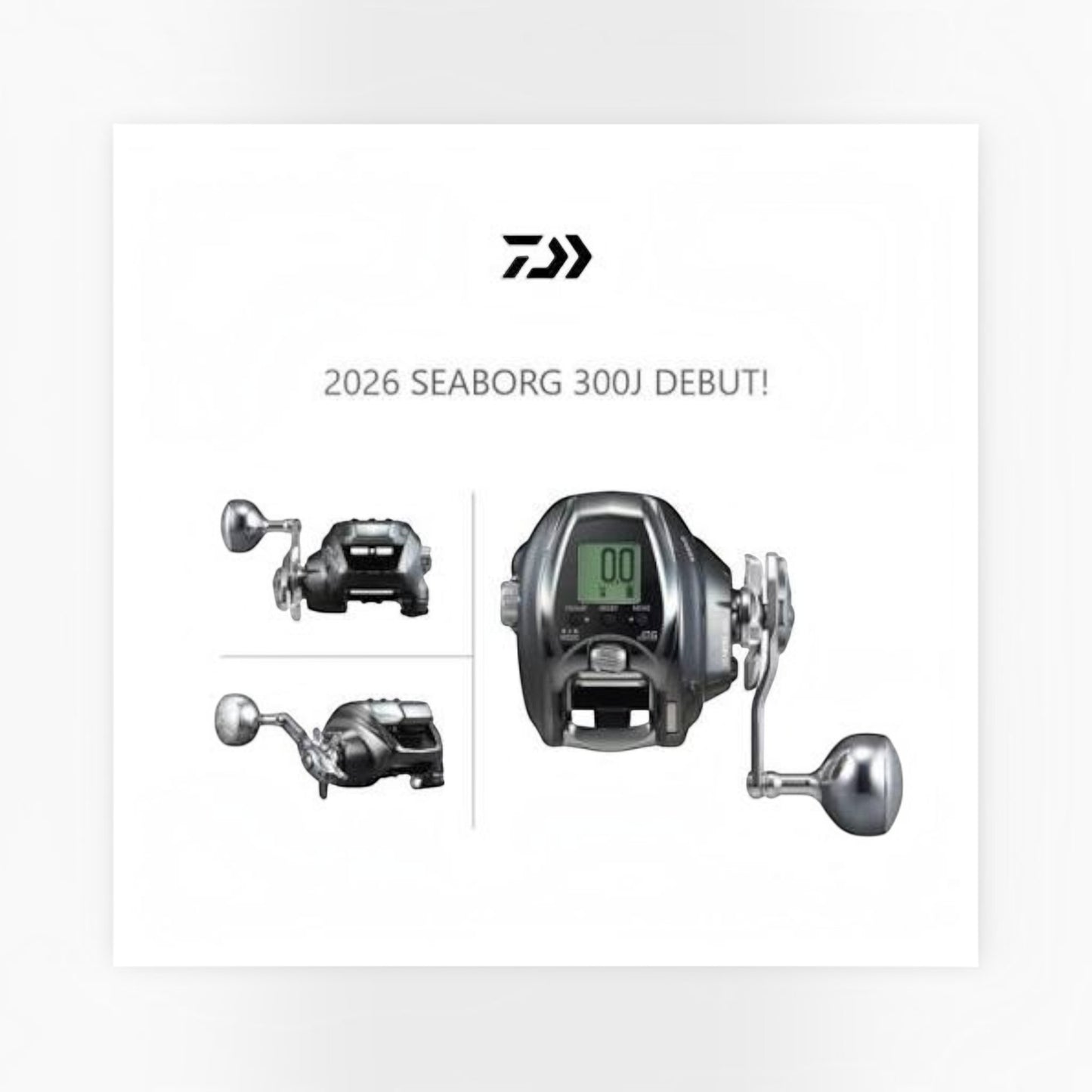 Daiwa Seaborg 300J Electric Reel - Dogfish Tackle & Marine