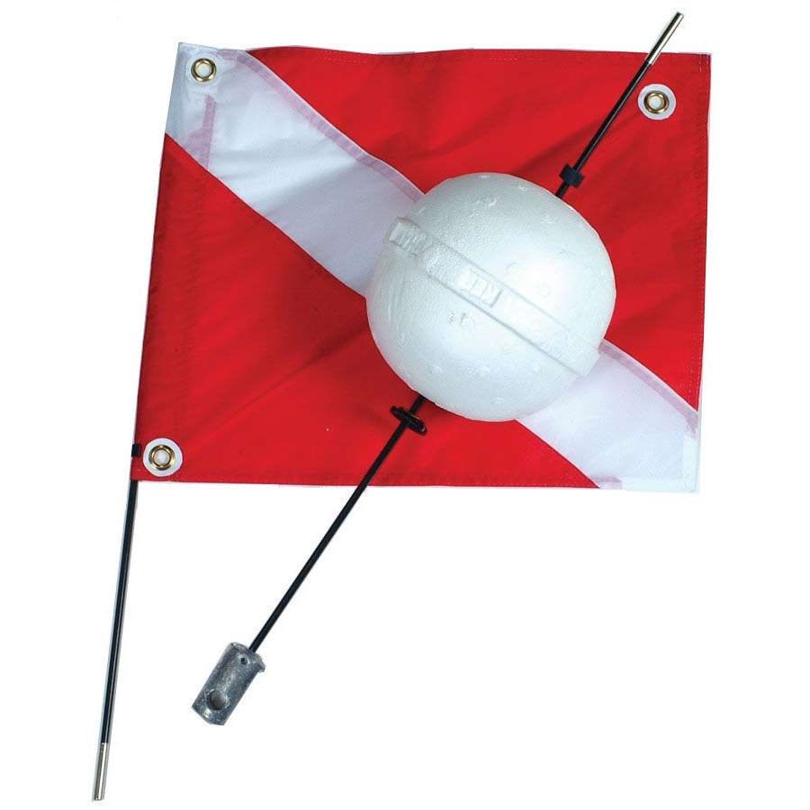 Marine Sports 2pc Ball Float w/ Nylon Flag