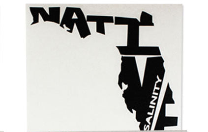 Salinity Native Stickers - Dogfish Tackle & Marine
