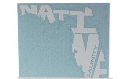 Salinity Native Stickers - Dogfish Tackle & Marine