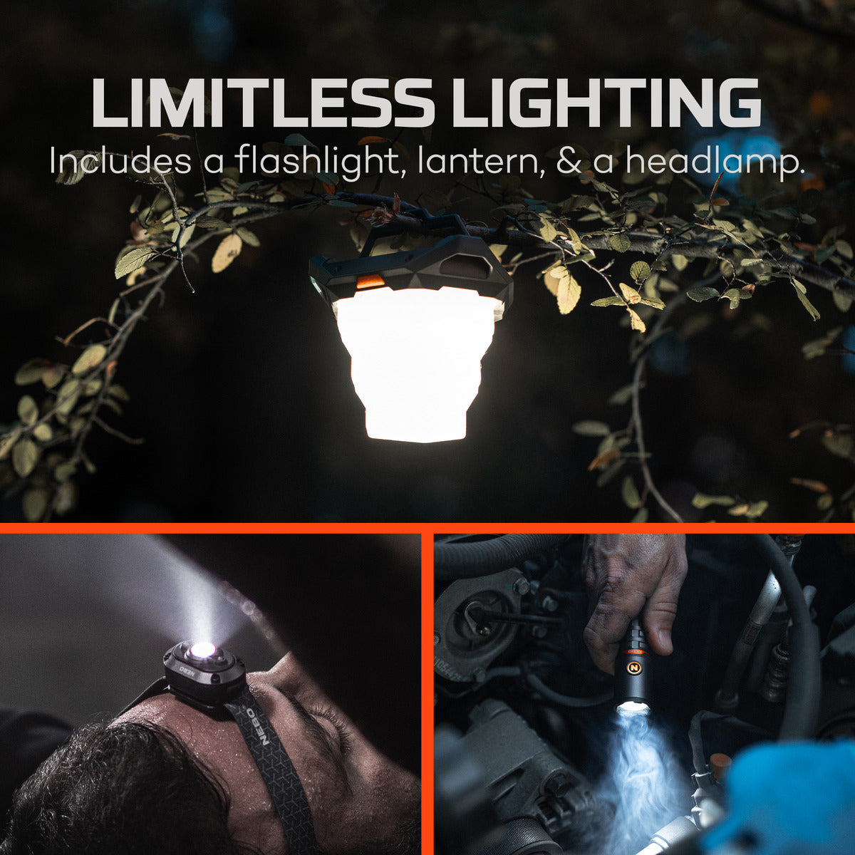 nebo flashlight kit NEBO 5-Piece Emergency Kit
