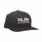 NLBN 6-Panel Performance Lockup Snapback Hats - Dogfish Tackle & Marine