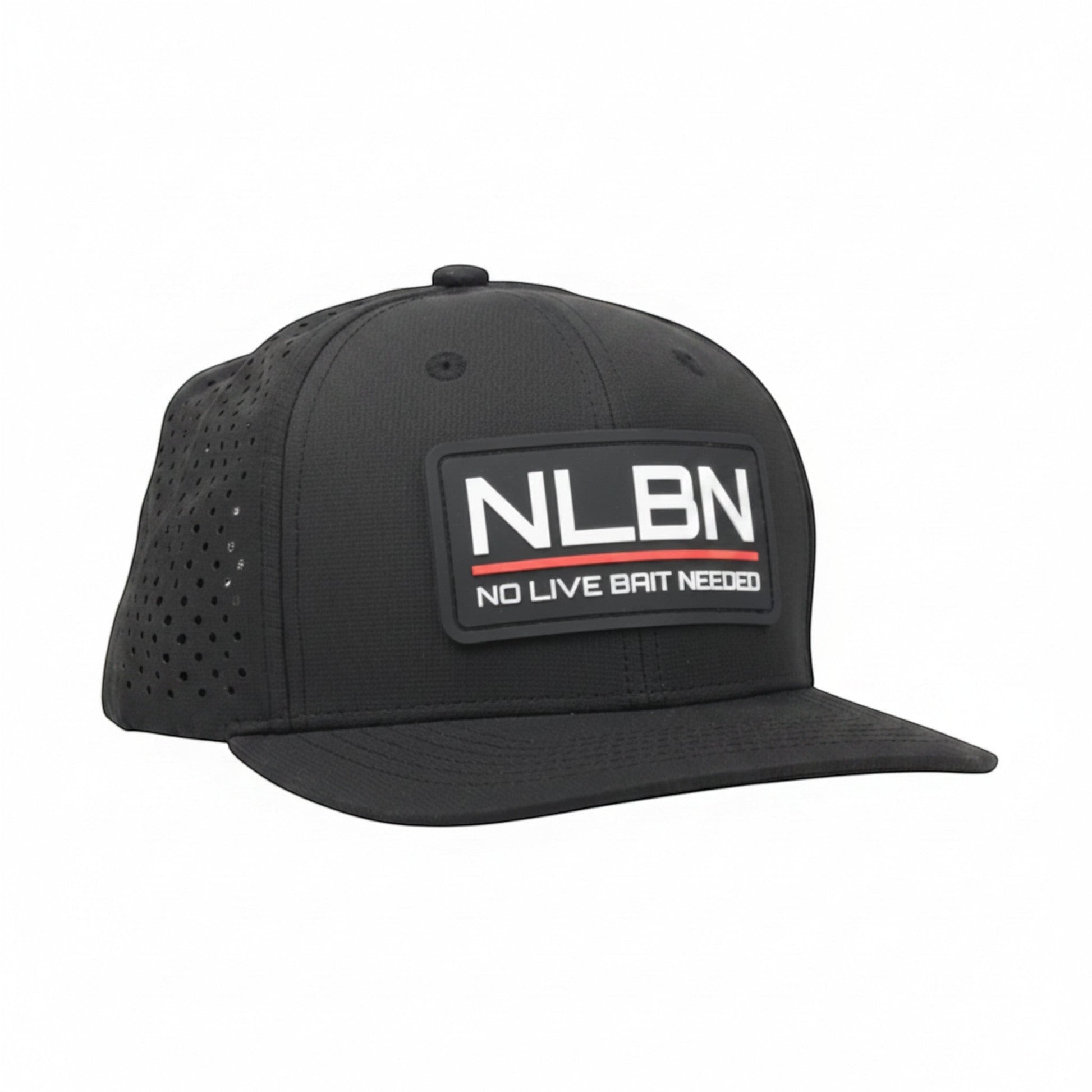 NLBN 6-Panel Performance Lockup Snapback Hats - Dogfish Tackle & Marine