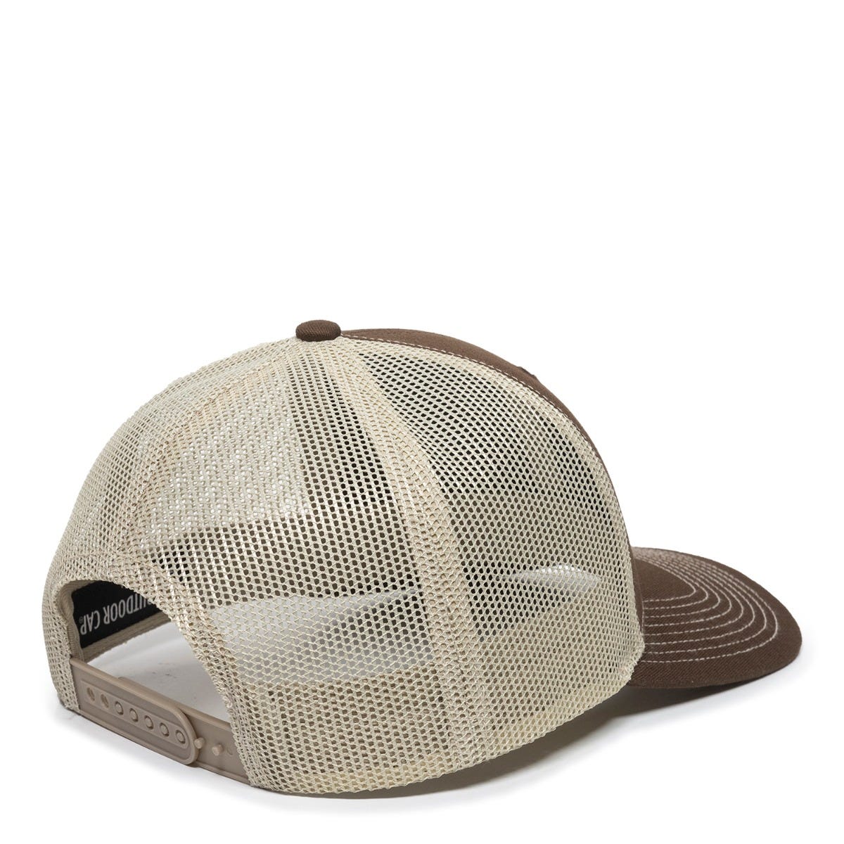 Dogfish Leather Tarpon Patch Premium Trucker Hat - Dogfish Tackle & Marine